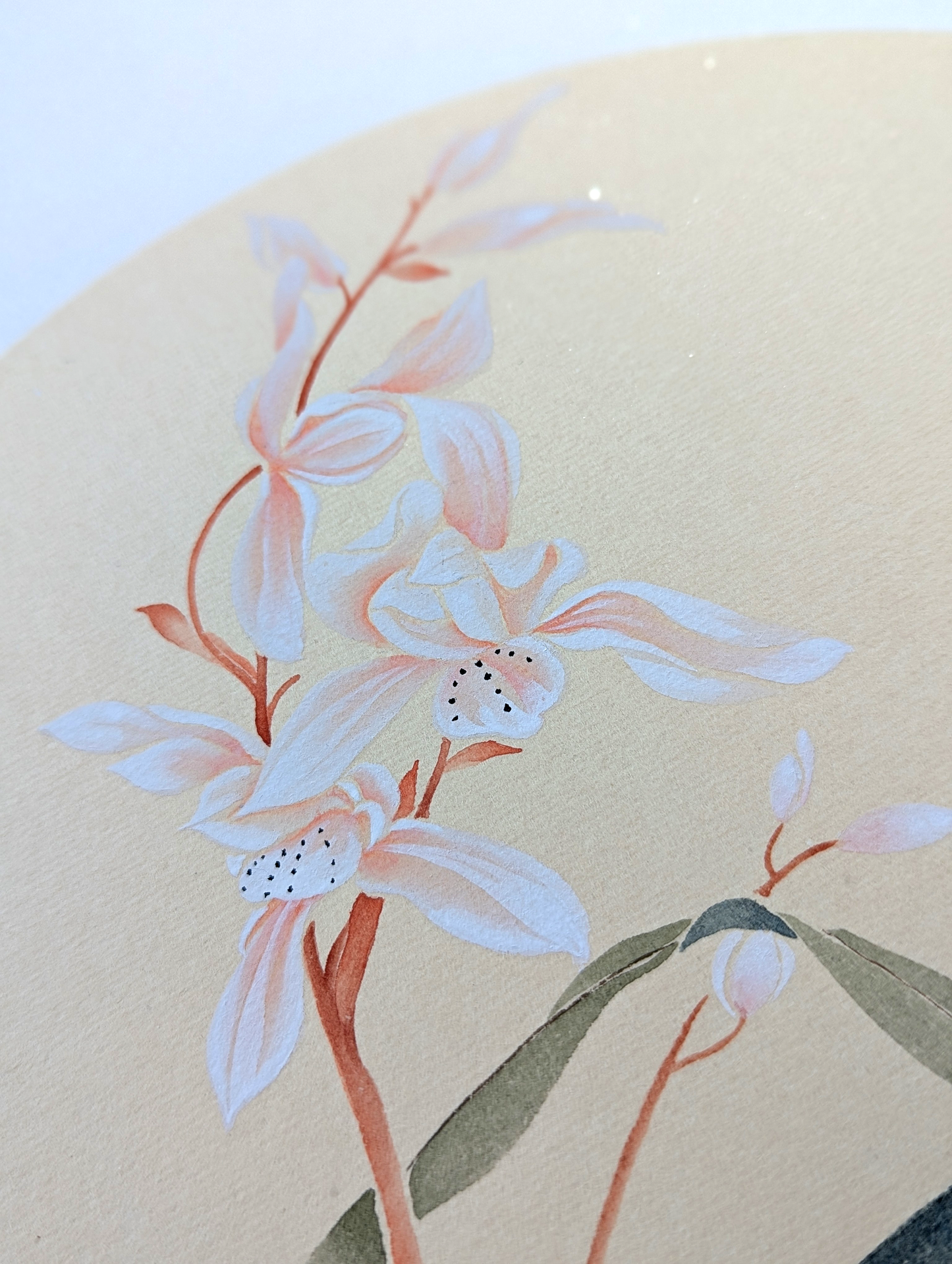 The Orchid Oriental Chinese Brush Painting