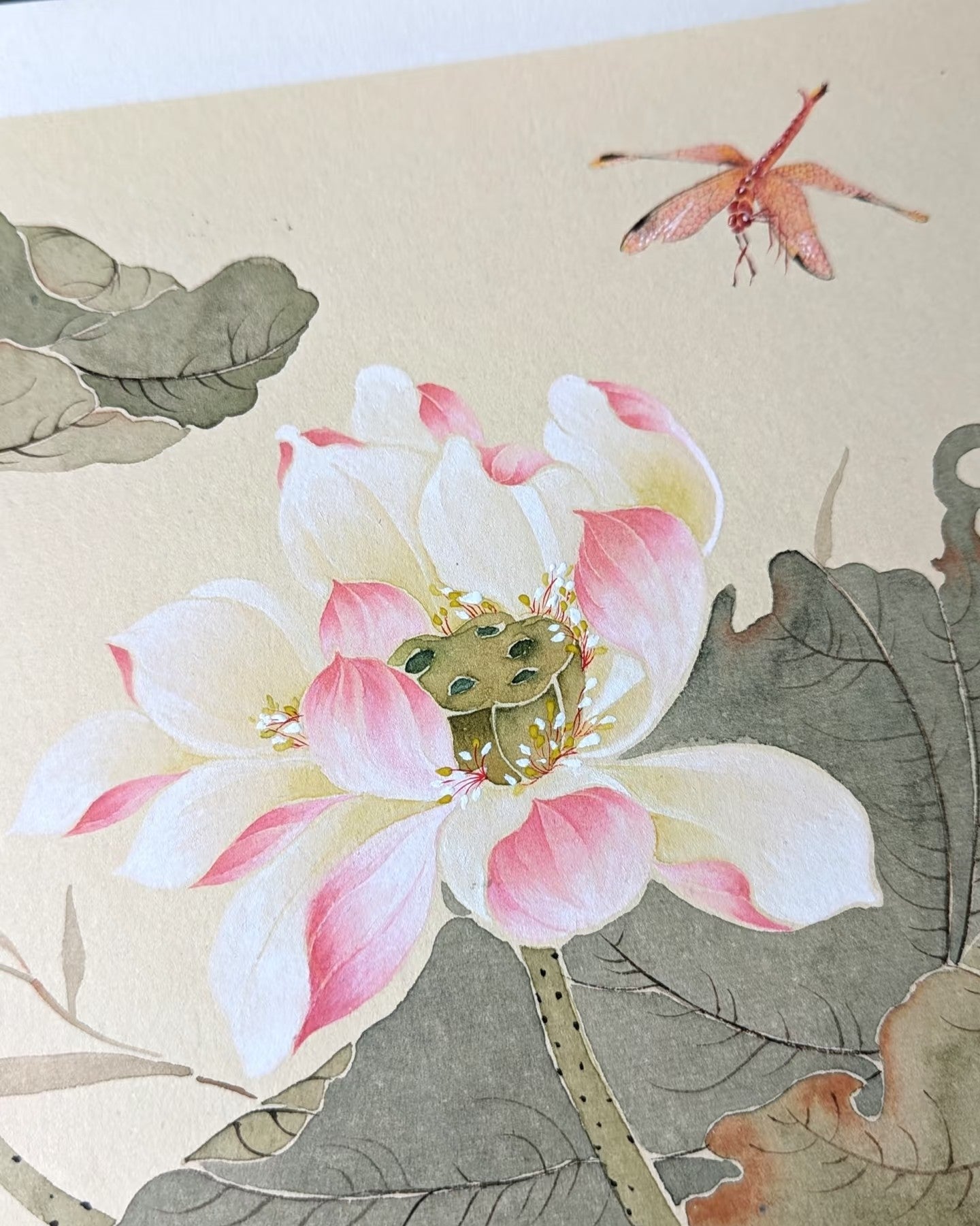 Sip&Paint Adult Painting Club-July Lotus Flowers with Chinese Brush Painting