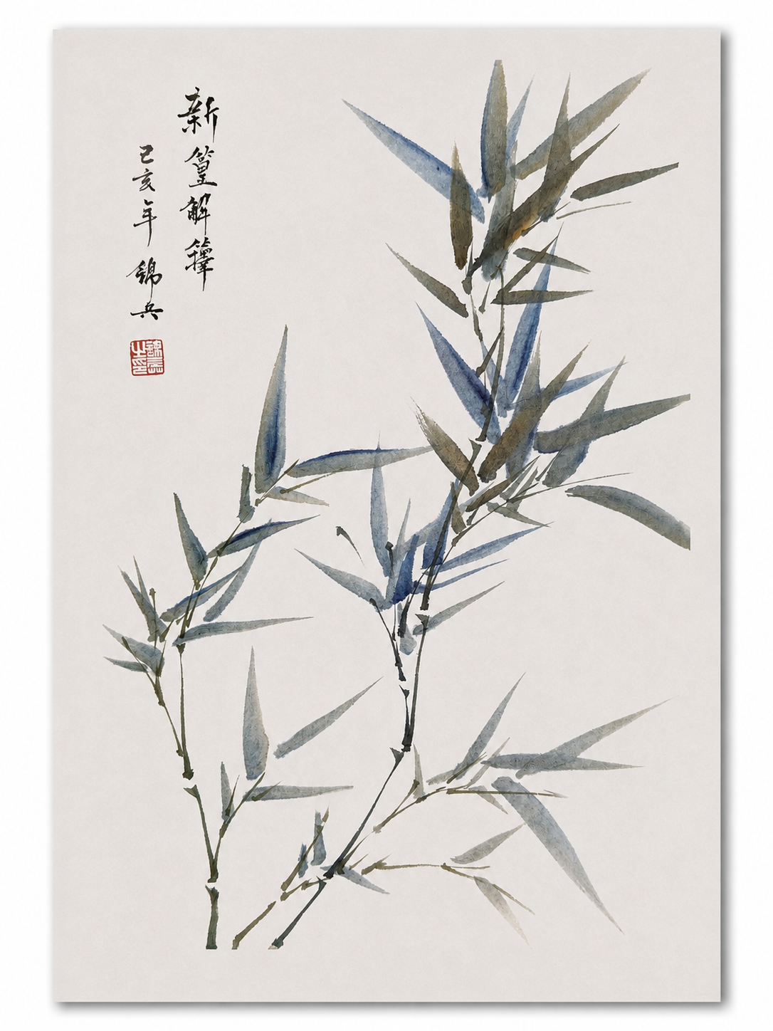 Sip&Paint Adult Painting Club-August Bamboo with Chinese Brush Painting