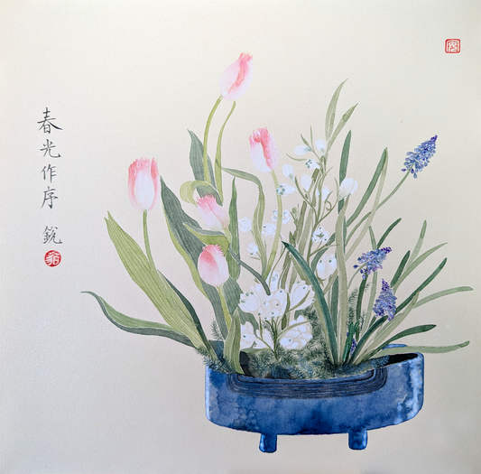 The Spring Flowers Arrangment