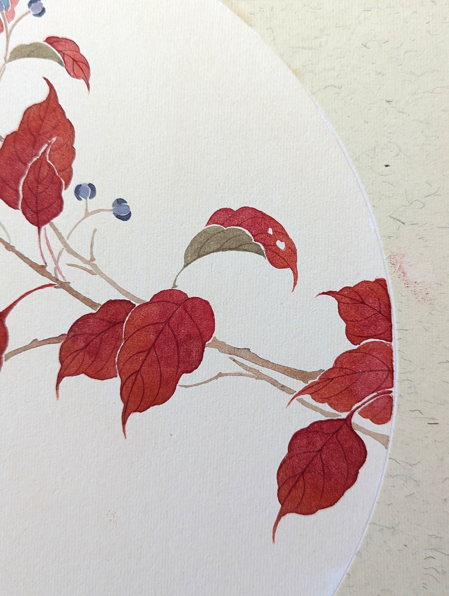 The Red Leaves-Tallow Tree