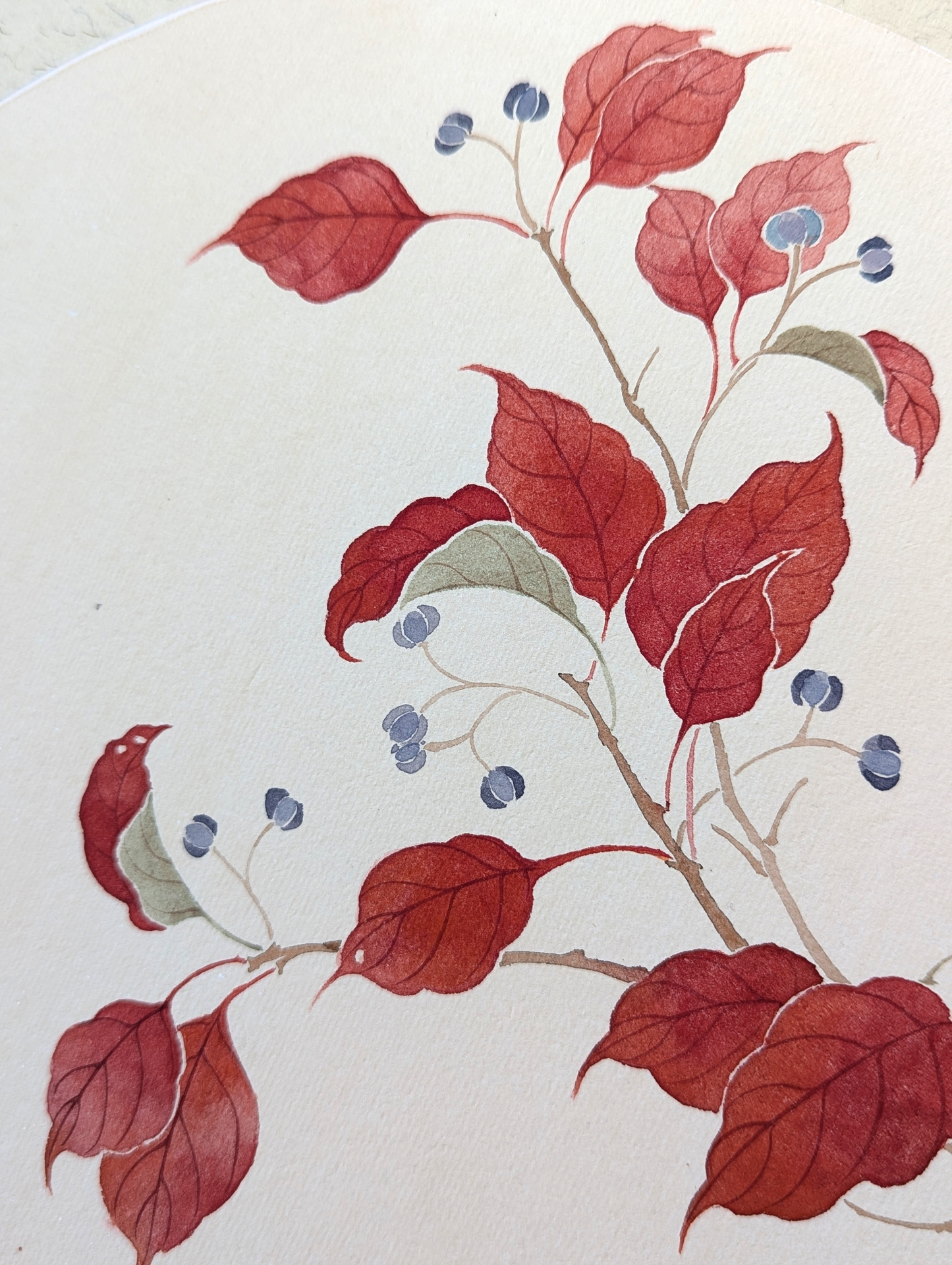 The Red Leaves-Tallow Tree