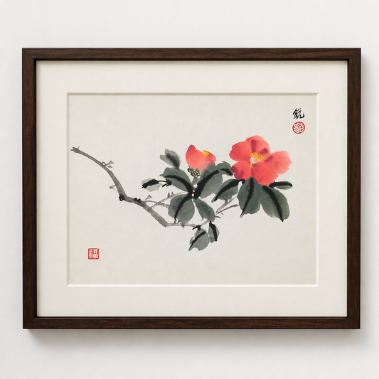 Red Camellia